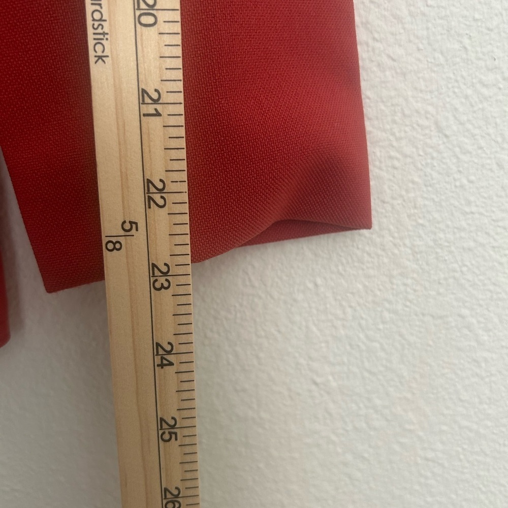 Vintage 70's Action Country by Trissi Cherry Tomato Red Blazer Jacket Size Small - Picture 12 of 12